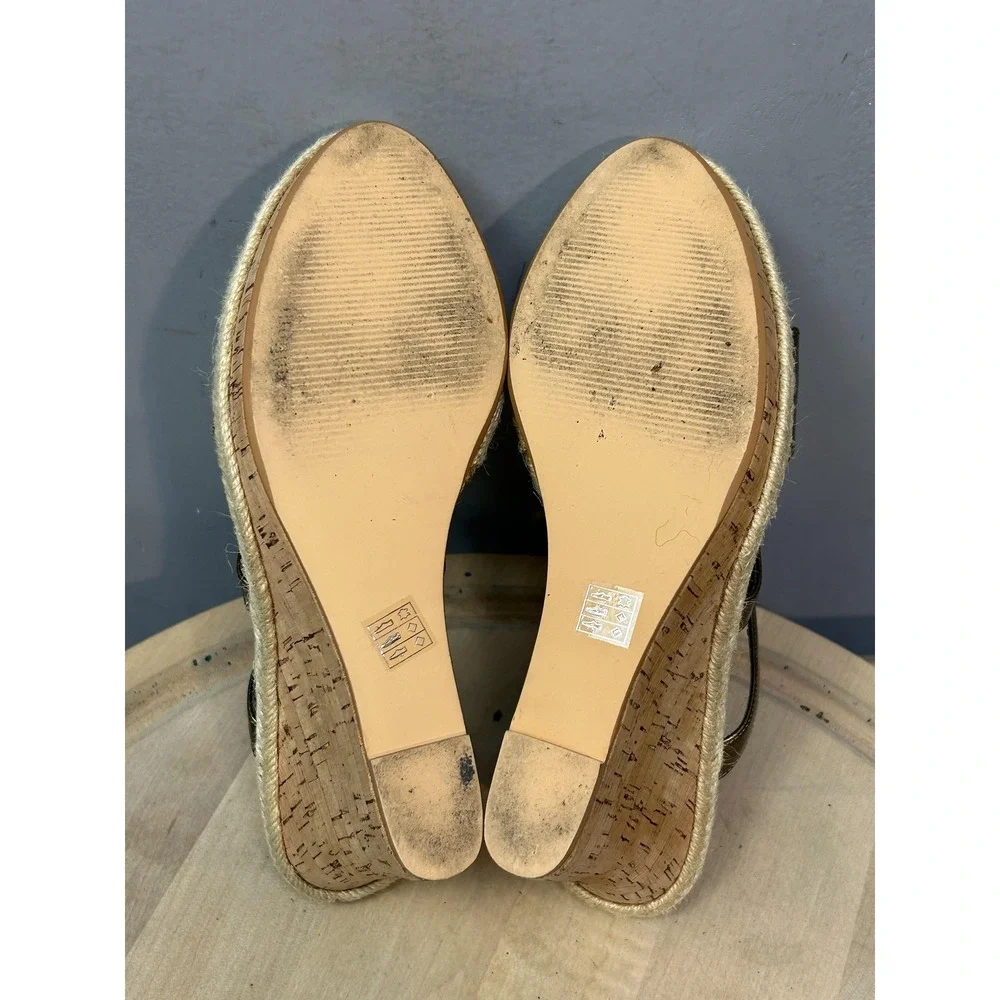 Moda Spana Wedge Sandals Womens‎ Size 9M Espadrille Cork Heels Shoes